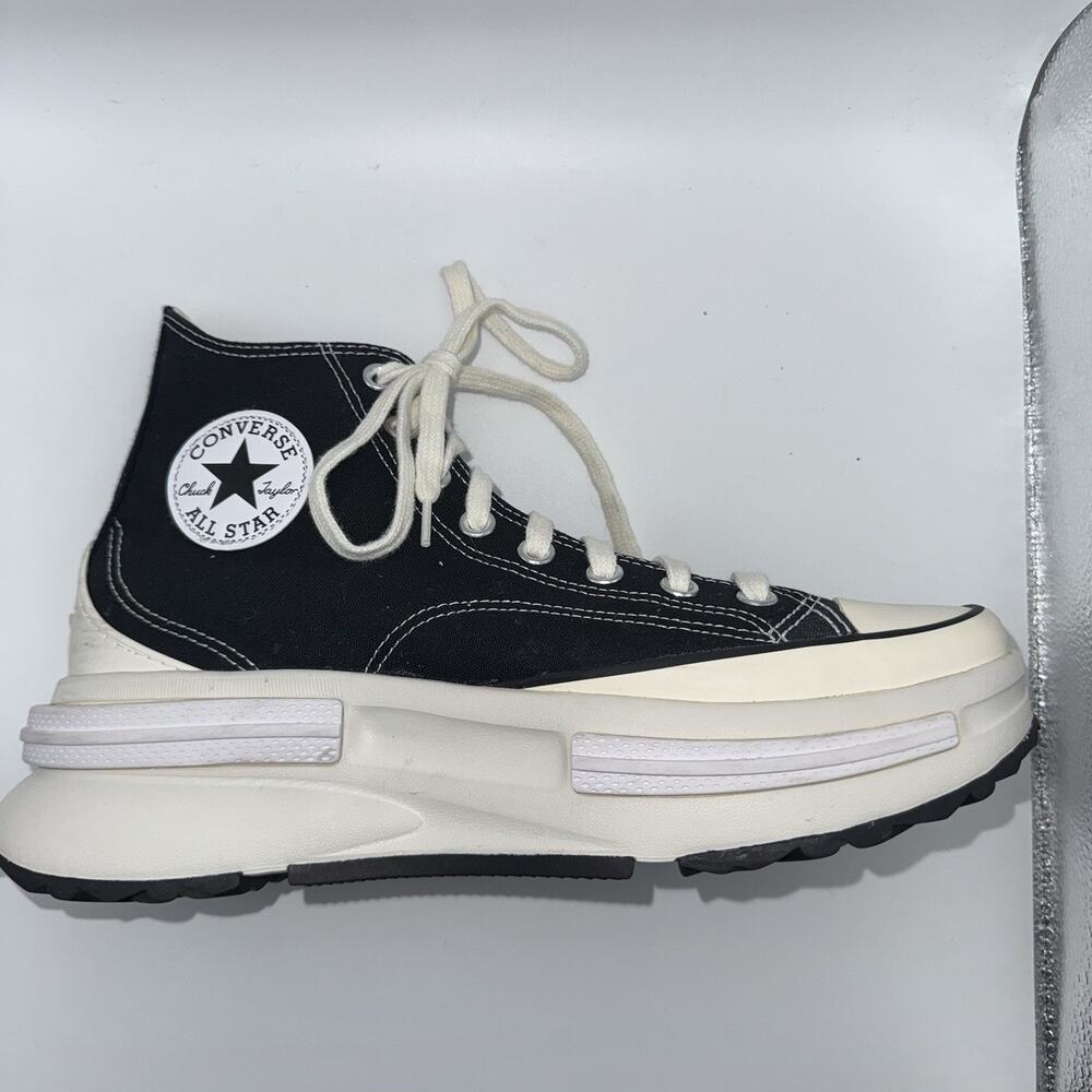 Converse Run Star Legacy CX Hi Black Egret White Men 8.5 Women 10 A00869C - Picture 12 of 15
